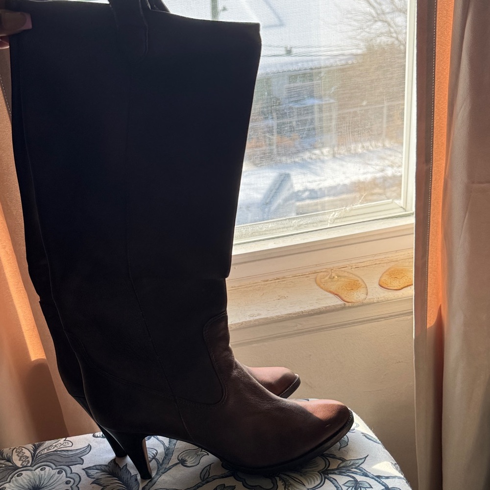 Banana Republic Dark Brown Heeled Boots